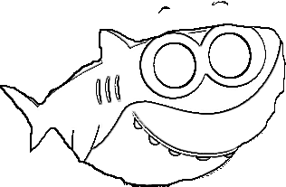 Finnie Colouring In Finny The Shark Coloring Pages 8 by productionaltdennis on DeviantArt