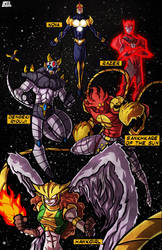 The Cosmic Corps! By G-Chris! by Estonius