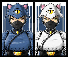 EST'z 'Neko Yin + Neko Yang' By Terry Huddleston!