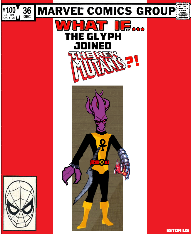 Marvel's What If? - The Glyph: A New Mutant?! by Estonius on