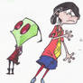 Eddward and Invader Zim