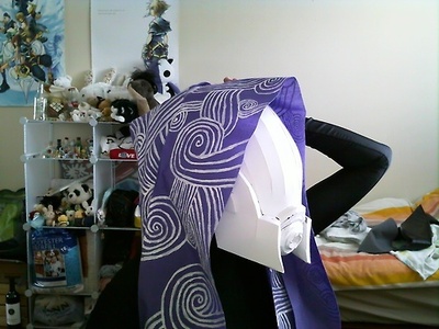 Tali'Zorah Helmet and Wrap WIP