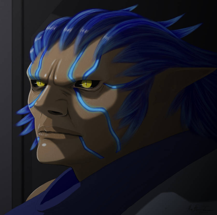 Ffvii Azul Azul the Cerulean (from FFVII Dirge of Cerberus) by maxberriostorres on ...