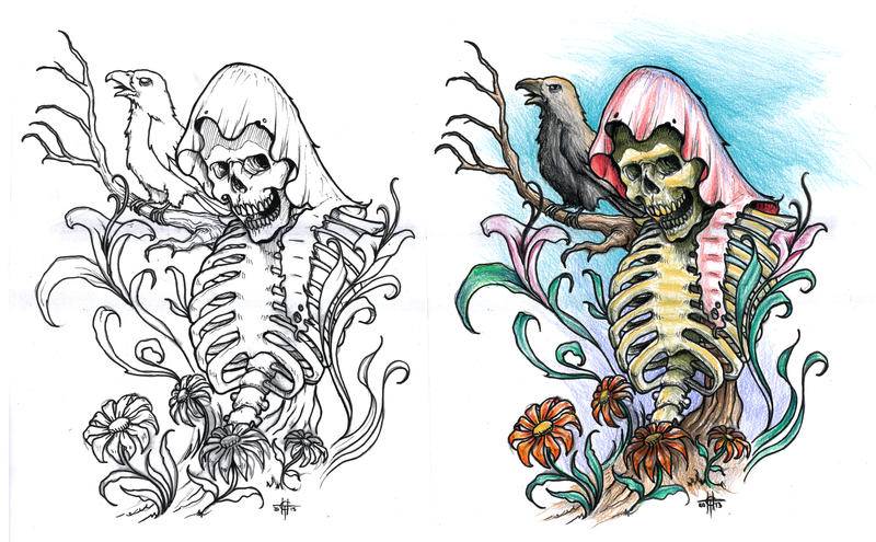 Skeleton flash by Chaostouched on DeviantArt
