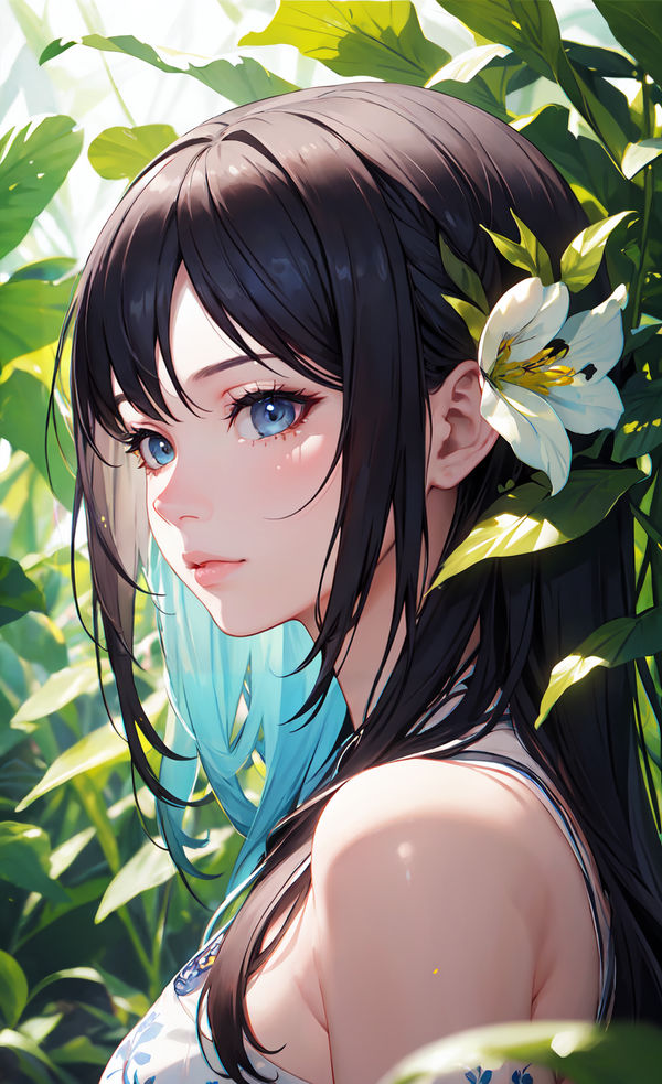 Deviantart Radaikai Flower girl by RadaikAI on DeviantArt