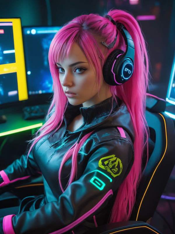 Deviantart Radaikai Gamer girl by RadaikAI on DeviantArt