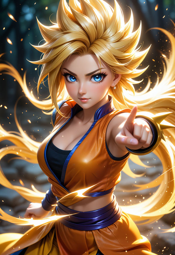 1 Sayan Super Sayan by RadaikAI on DeviantArt
