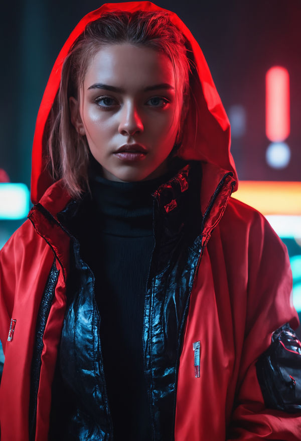 Deviantart Radaikai Cyberpunk portrait by RadaikAI on DeviantArt