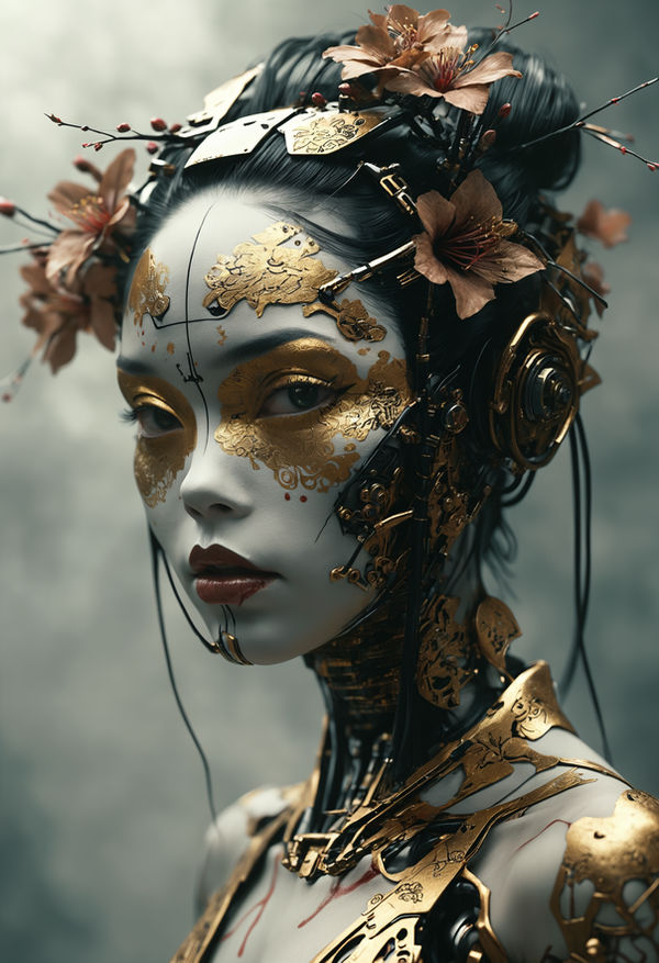 Deviantart Radaikai Techno Geisha by RadaikAI on DeviantArt