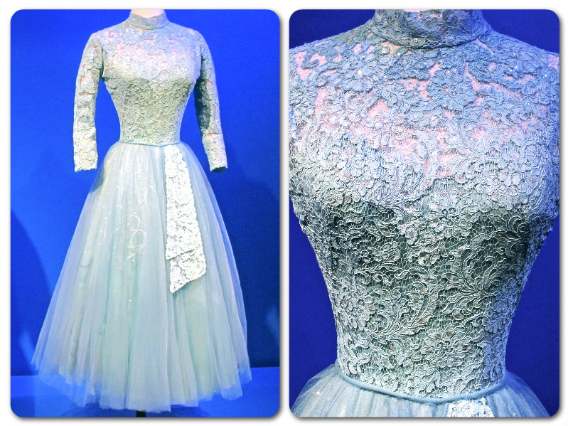 white christmas sisters dress Rosemary Clooney and Vera Ellen Blue Lace from Chr Hoprom White Christmas 'Sisters' Dresses! by