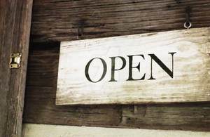 Open For Business!