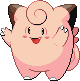 Hi-Res BW Clefairy