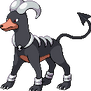 Hi-Res BW Houndoom