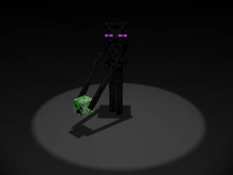 Enderman VS Creeper 2