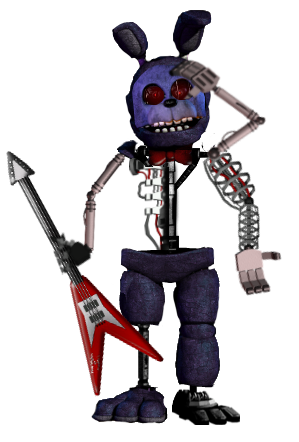 Bonnie Roto FNaF- Fractured Bonnie by Dudebromanguyperson on DeviantArt