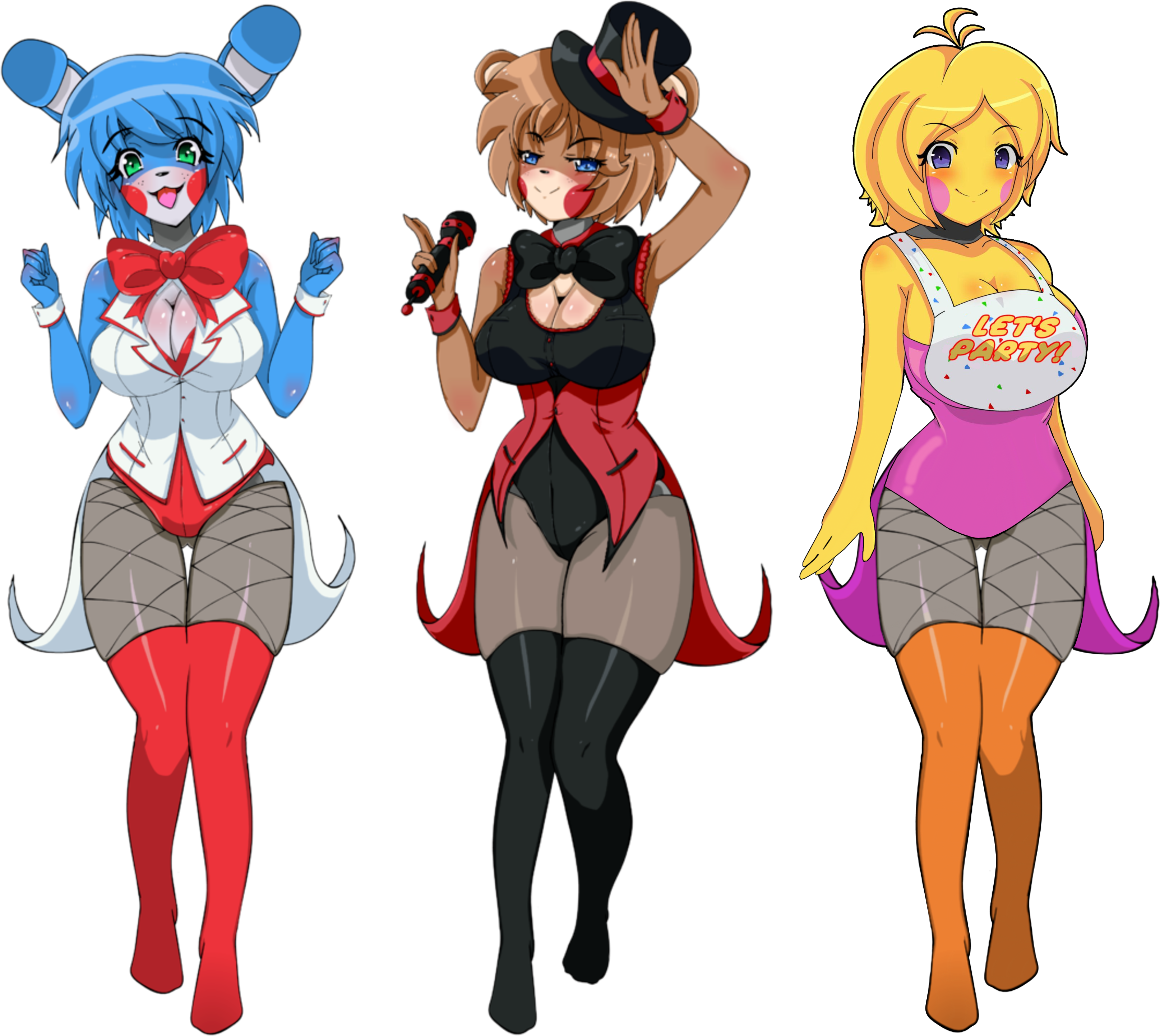 Chica 90's anime Style .:Fnaf/FanArt:. by carol-anima on DeviantArt