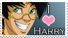 I love Harry stamp