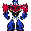 Animated Optimus Prime avatar