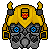 Movie Bumblebee head