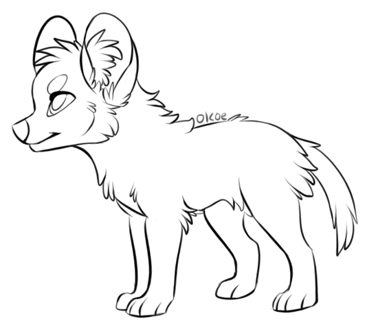 F2U African wild dog lines/base