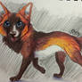 Foxy fire - prismacolors