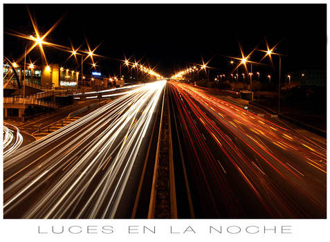 Luces en la autopista