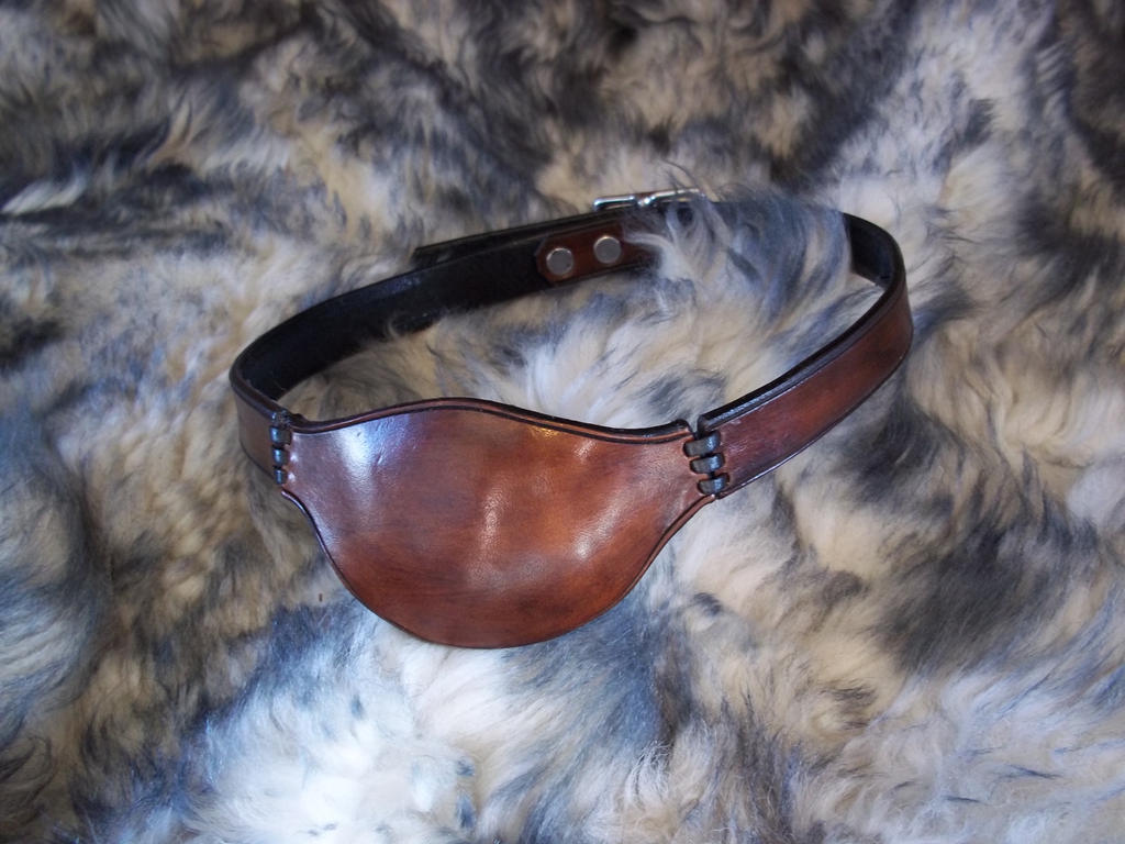 Viking Inspired Leather Eyepatch 