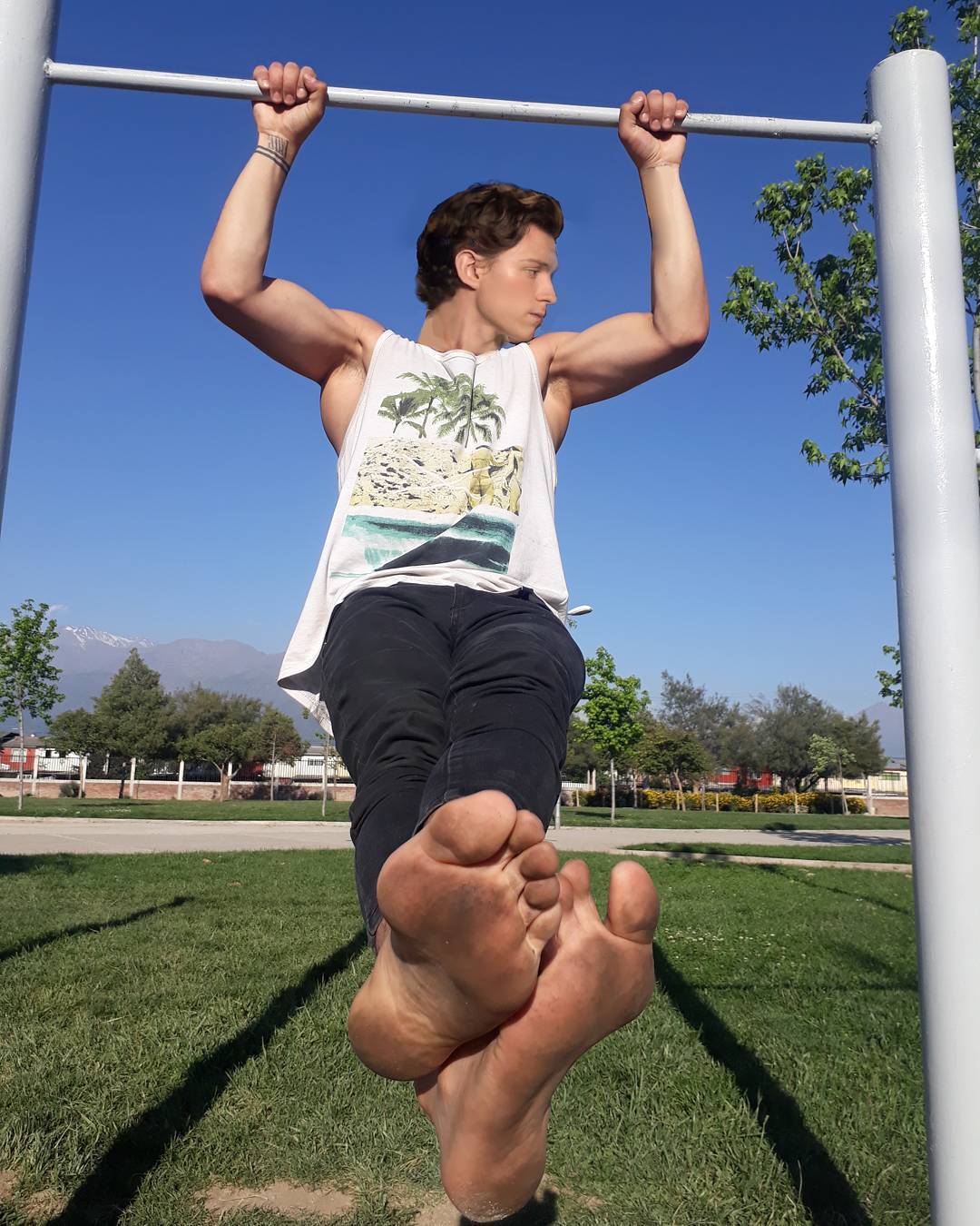 Tom Holland feet edit by Jaydonoh on DeviantArt
