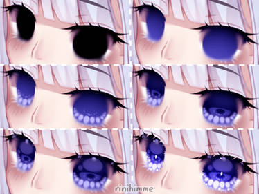 sapphire eyes tutorial