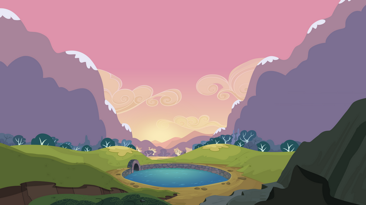 Group Background #5 - Water Reservoir by MLP-Vector-Collabs