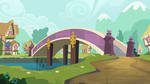 Group Background #12 - A Bridge In Ponyville by MLP-Vector-Collabs