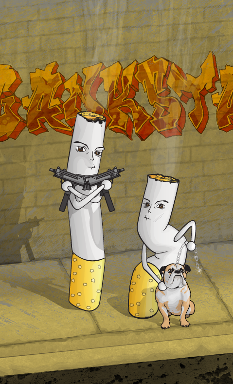 Thug Cigarettes by AdRoiT-Designs