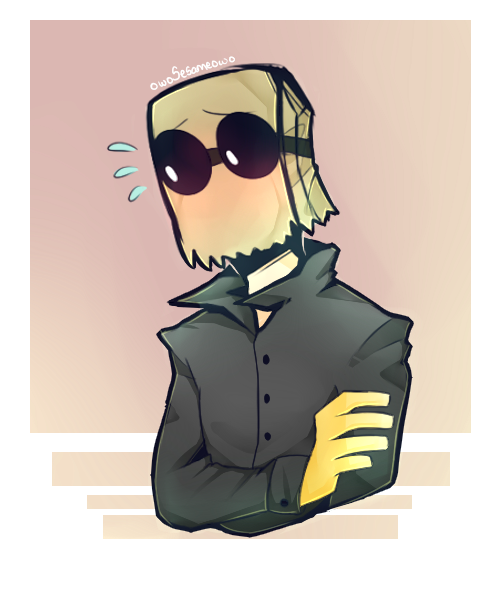 [Villainous] Flug wearing black T-shirt