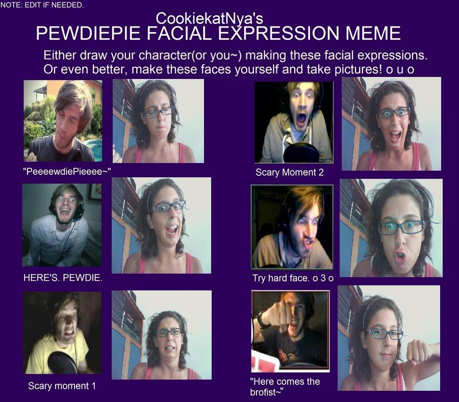 PewdiePie Expression Meme