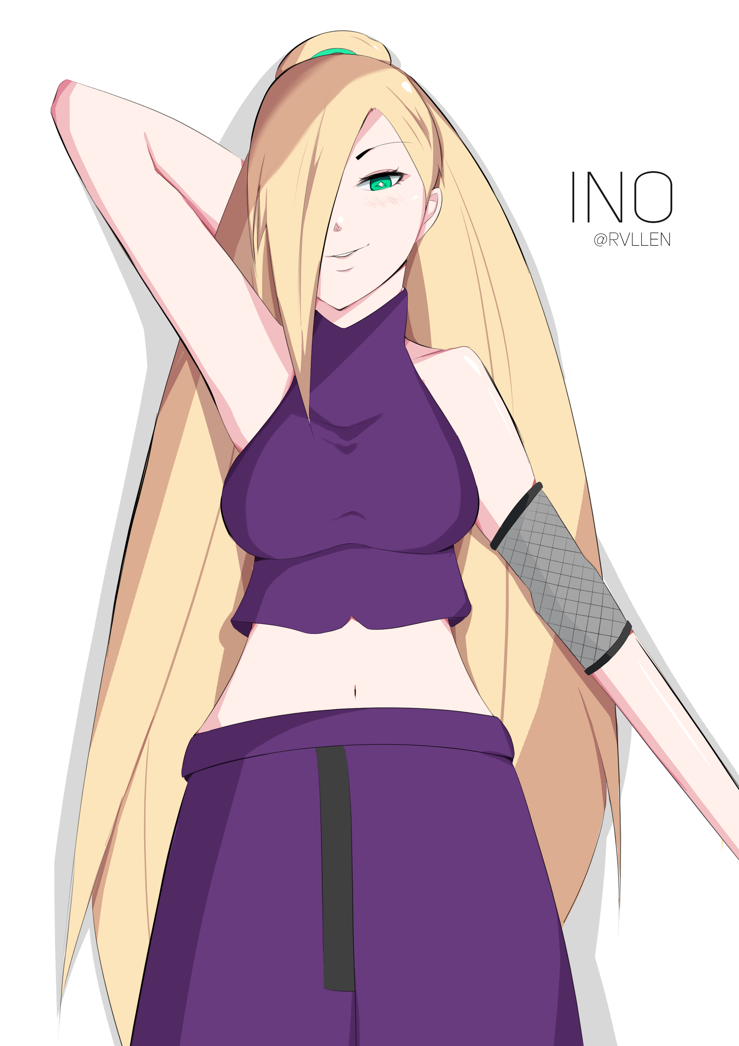 Ino Yamanaka Naruto Fan Art By RVLLEN On DeviantArt ino-yamanaka-naruto-fan-art-by-rvllen-on-deviantart