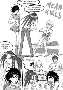 Envy and L are mean girls
