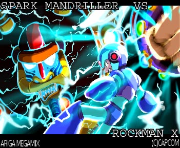 SparkMandriller Vs RockmanX