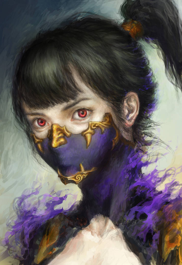 Face mask by devilkero on DeviantArt