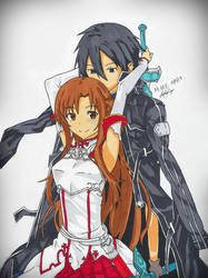 Asuna and Kirito