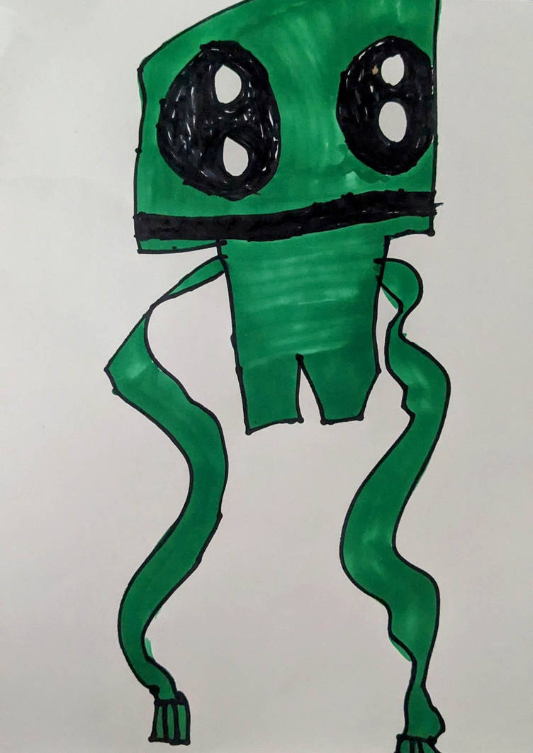 Green Rainbow Friend by BowenKSonic on DeviantArt