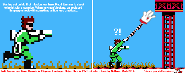 Bionic Commander Deviantart Bionic Commando meets Hamburger Helper by tailsprower on DeviantArt