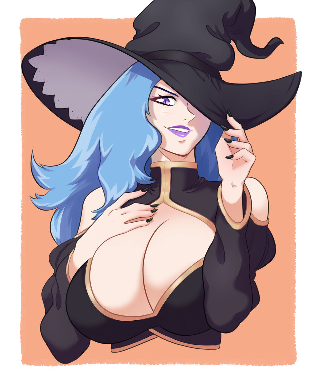 Big tits witch