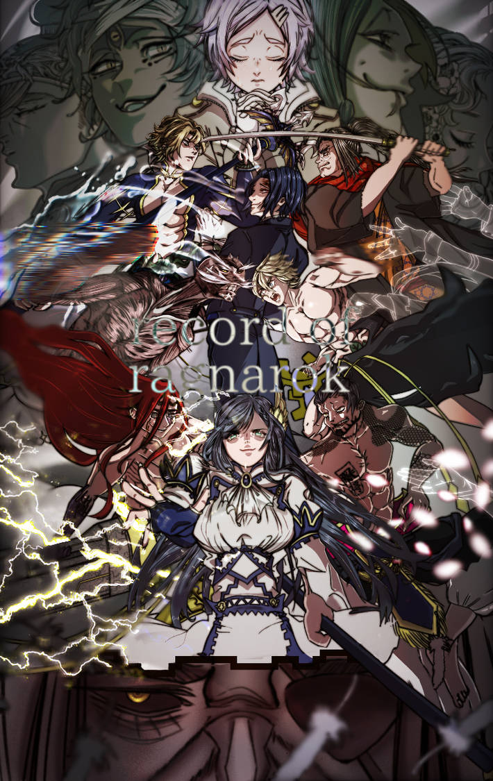 Portada del anime Record of Ragnarok Season 2 HD by SHAMBLOCK on DeviantArt