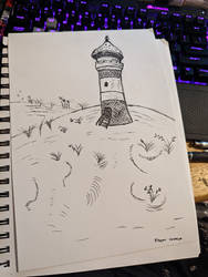 Lighthouse in the Dunes