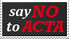 ACTA Stamp by memoire-blanche