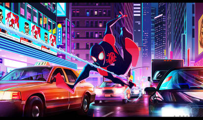 Ultimate Spiderman Into the Spiderverse