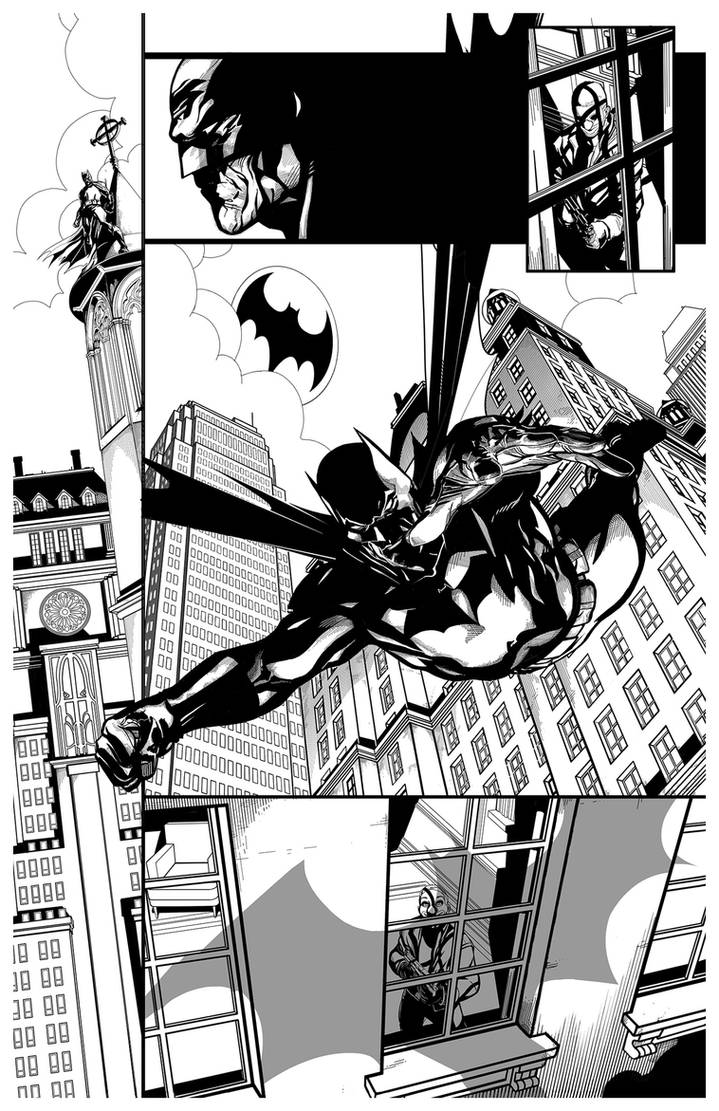 Batman Bleeding Batman page01 bleed by KEGO44 on DeviantArt