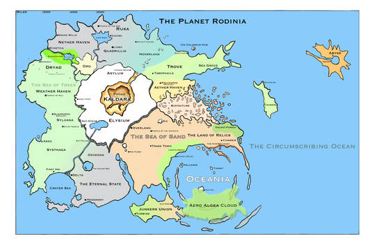 A Map of the Planet Rodinia 9/8/22