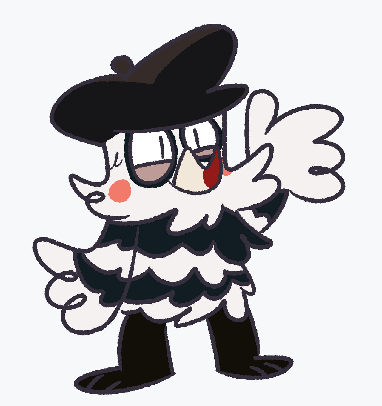 Mime Bird by OneBadPun on DeviantArt