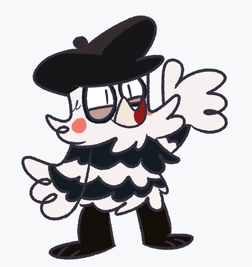 Mime Bird by OneBadPun on DeviantArt